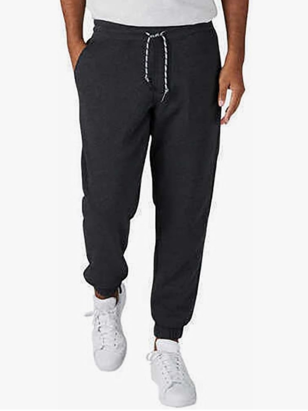 Weatherproof Men's Charcoal Gray Drawstring Joggers M